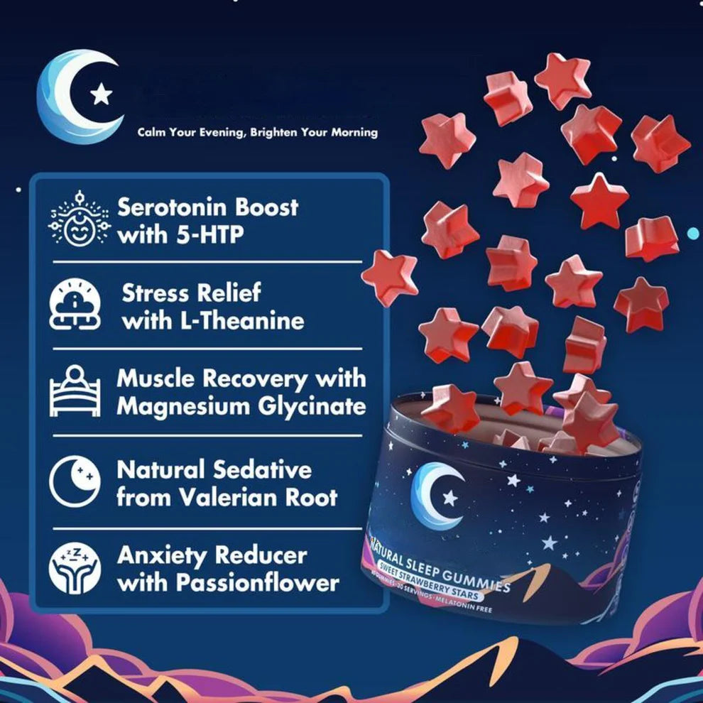 Travel Supps™ Natural Sleep Gummies
