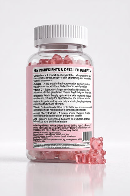Travel Supps™ Anti-Aging Collagen Gummies- 60 piece