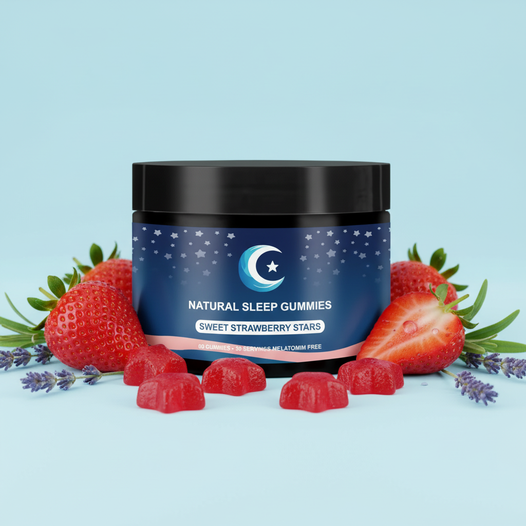 Travel Supps™ Natural Sleep Gummies
